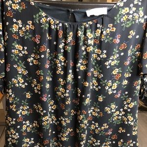 Blouse plus size floral